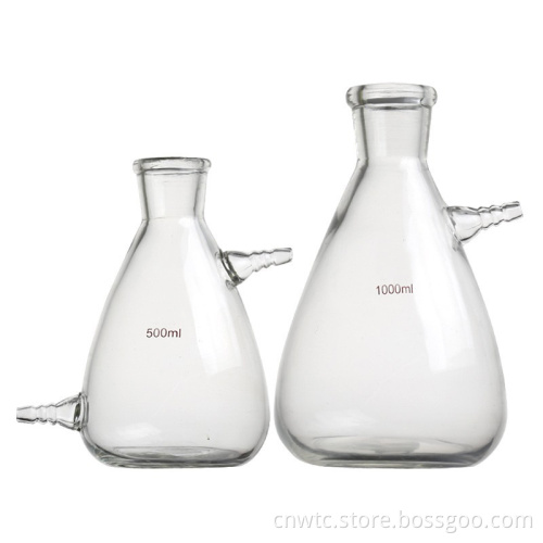 Large Capacity Lab Glassware: Filtering Flasks, Vacuum Brinell Filter Bottles, and Filtration Units for Scientific Applications (125-20000ml)